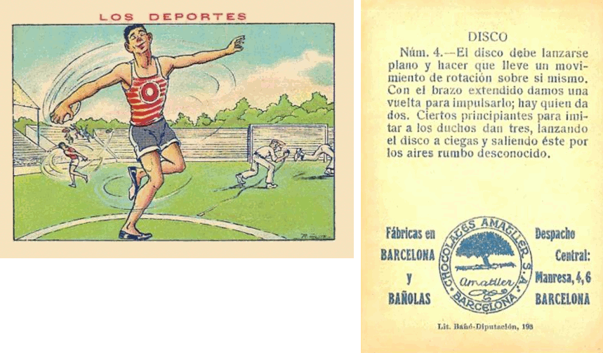 Los Deportes (Amatller) - discus