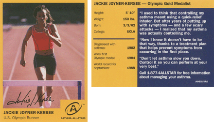 Asthma All-Stars - Jackie Joyner-Kersee