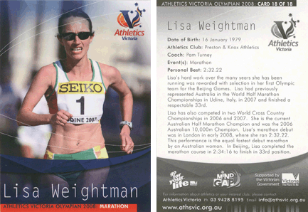 Athletics Victoria - Lisa Weightman