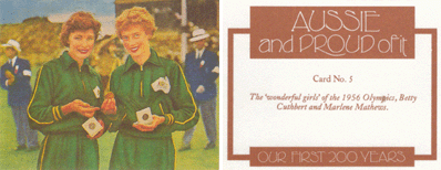 Aussie and Proud of It - Betty Cuthbert & Marlene Mathews