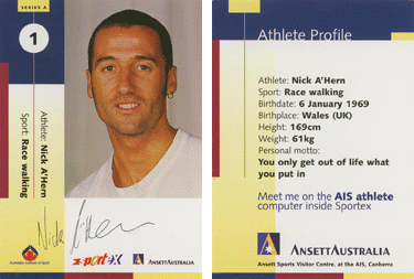 Australian Institute of Sport - Nick A'Hern
