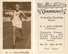 Australian Sporting Series - Alfred Hillhouse