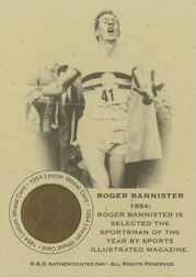 Authenticated Ink - Roger Bannister
