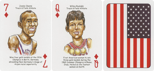 Black America (Hero Decks/Parody Productions LLC) - Wilma Rudolph