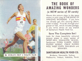 The Book of Amazing Wonders - Roger Bannister