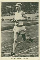 British Sporting Personalities - Jack Lovelock