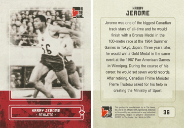 Canadiana (In The Game) - Harry Jerome