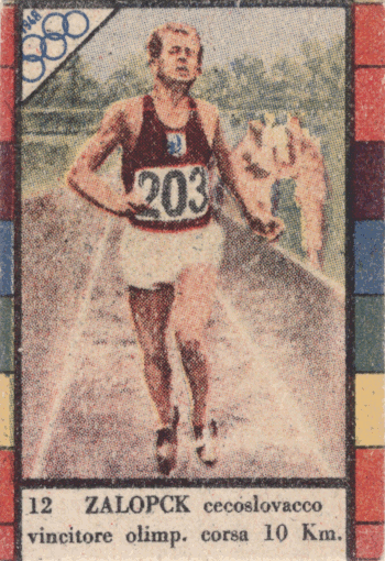 Cicogna, c.1948 - Emil Zatopek