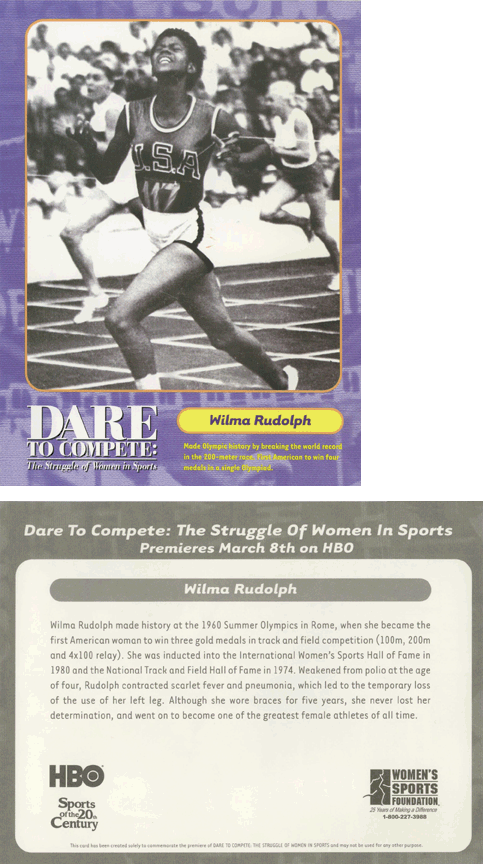Dare to Compete (HBO/Women's Sports Foundation)