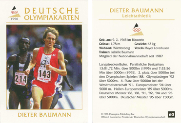 Deutsche Olympiakarten (Champion Publishing Inc.)