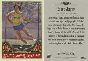 Goodwin Champions (Upper Deck), 2011 - Bruce Jenner