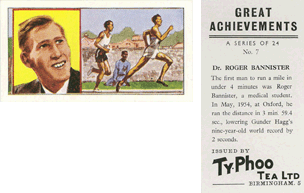 Great Achievements (Typhoo Tea) - Roger Bannister