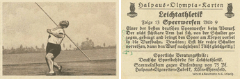 Halpaus Olympia-Karten-Album