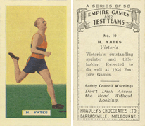 Empire Games and Test Teams (Hoadley's Chocolate) - Howard Yates