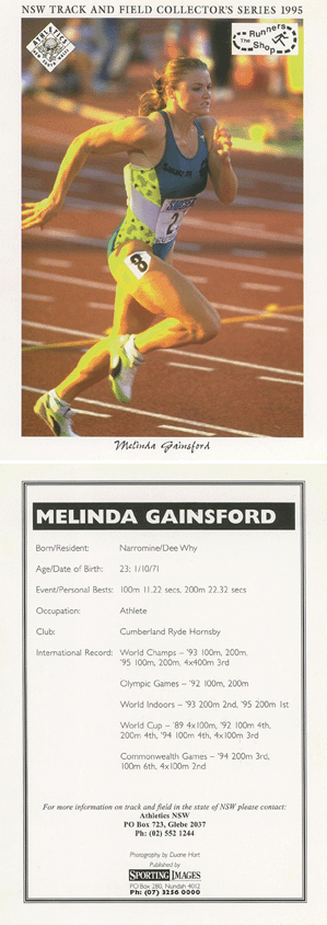 NSW Track and Field Collector's Series