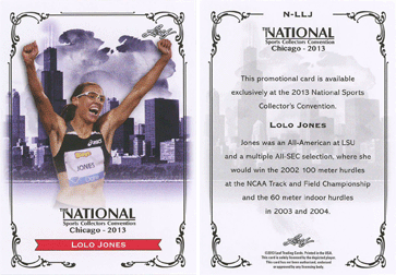 National Sports Convention (Leaf) - Lolo Jones