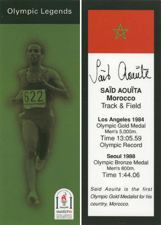 Olympic Legends (Swatch) - Said Aouita