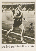 Panda Olympics cards - Peter Snell