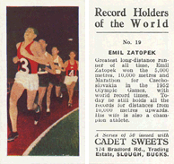 Record Holders of the World (Cadet Sweets) - Emil Zatopek