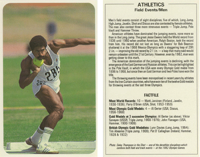 Robinsons Sporting Records (Robinsons Barley Water) - Daley Thompson