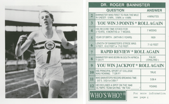 Who's Who - Roger Bannister