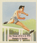 Your Sports Quiz on Stamps (Esso) - Jim Thorpe