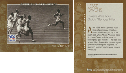 American Pie (Topps) - Jesse Owens